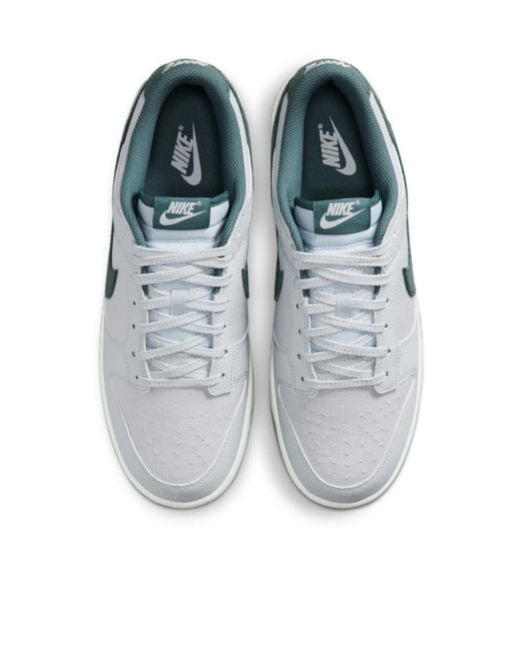Nike Gray Dunk Low Sneakers for men