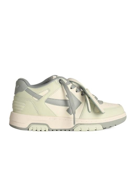 Off-White c/o Virgil Abloh White Out Of Office Lace-Up Sneakers