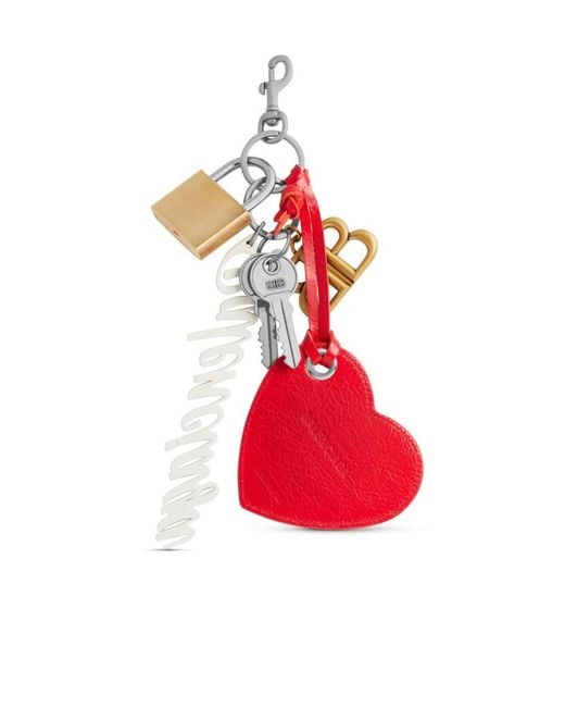 Balenciaga Red Paloma Charm/Keychain