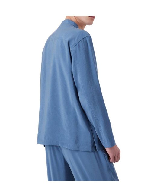 Emporio Armani Blue Long Sleeve Jacket for men
