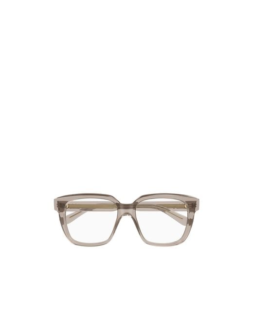 Chloé White Chloé Eyewear Square Frame Glasses