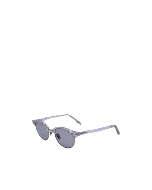 Tom Ford White Full Frame Sunglasses for men