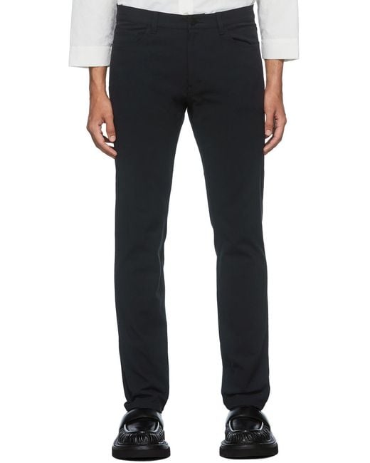 Theory Blue Logo Slim Casual Pants for men
