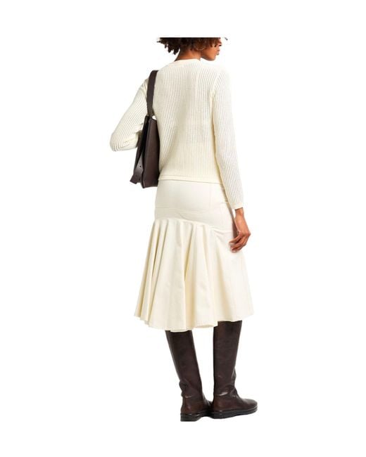 Rag & Bone Natural Solid Color Lightweight Knit Cardigan