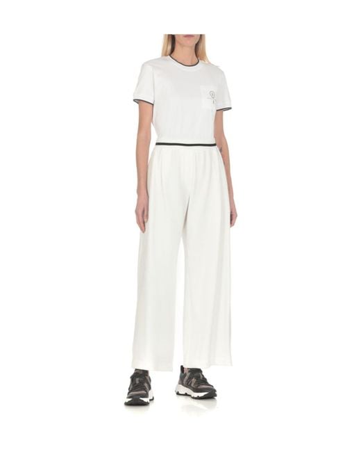 Brunello Cucinelli White Wide-Leg Joggers