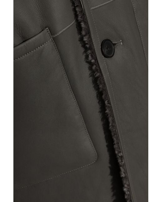 Arma Black Reversible Coat