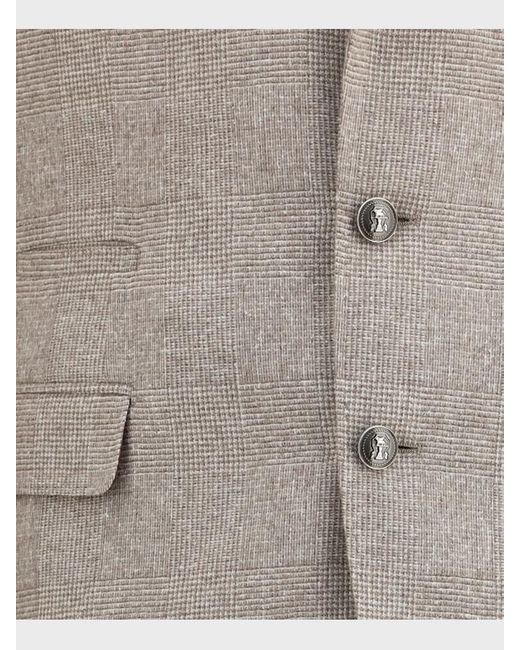 Brunello Cucinelli Gray Suits for men