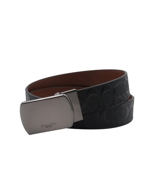 COACH Multicolor Logo Details Belt for men
