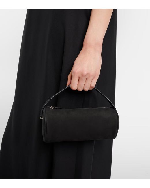 The Row Blue Zipper Shoulder Bag