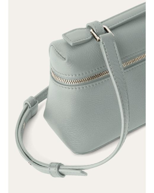 Loro Piana Gray Extra Pocket L19 Shoulder Bag