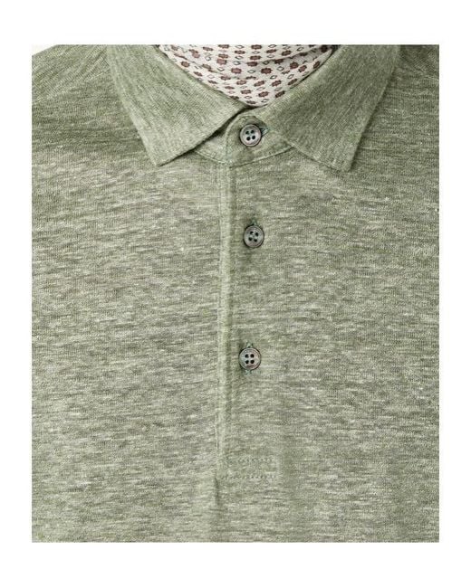 Loro Piana Green Polo Shirt for men