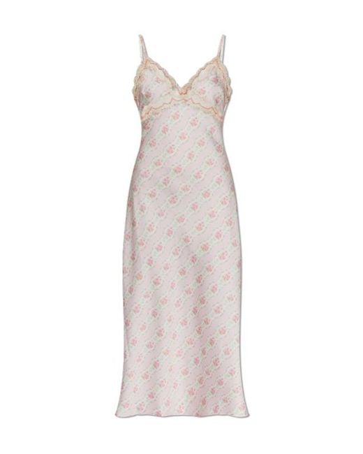LoveShackFancy Multicolor Printed Dress