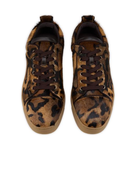 Christian Louboutin Brown Louis Junior Sneakers for men