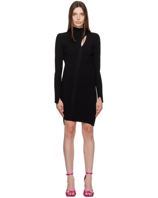 Versace Black La Vacanza Collection Dress