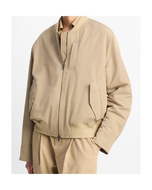 Vince Natural Long-Sleeved Casual Jacket