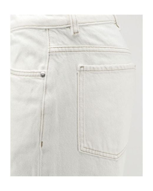 Represent Gray Baggy Distressed Jeans for men