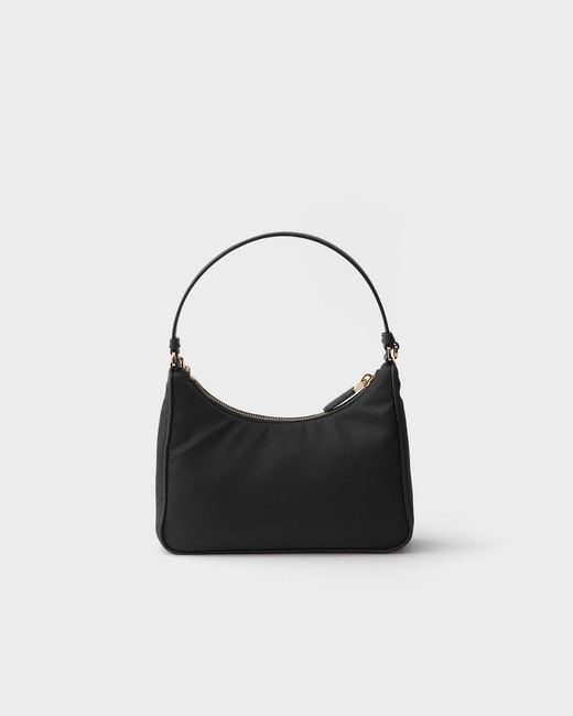 Prada Black Re-Edition 2005 Re-Nylon And Saffiano Mini Bag