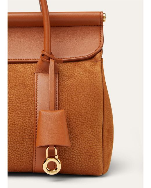 Loro Piana Brown Loom Bag L25
