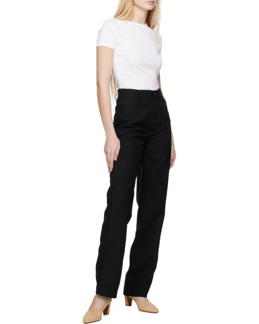 Loulou de Saison Black Ardea Trousers