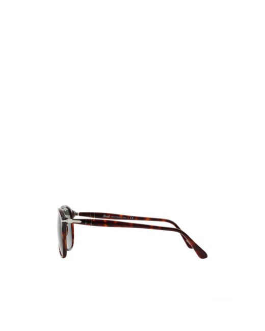 Persol Green Round Frame Sunglasses