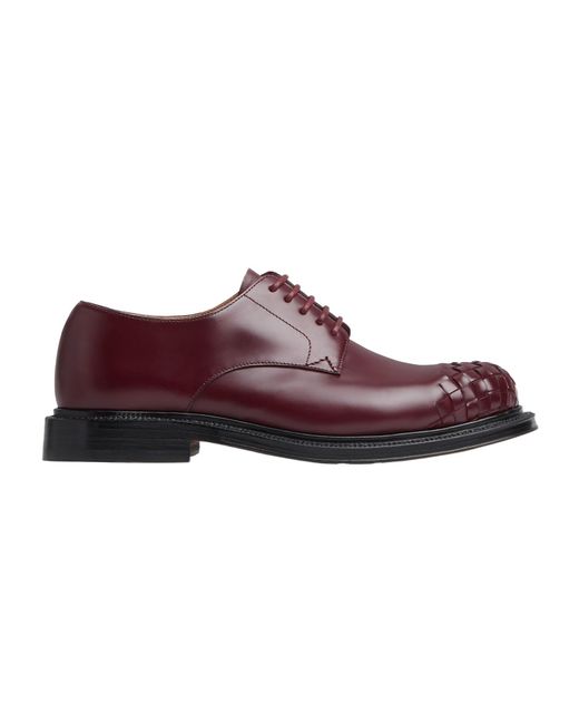 Bottega Veneta Purple James Lace-Up Shoe
