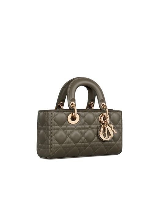 Dior Black Small Lady D-Joy Bag
