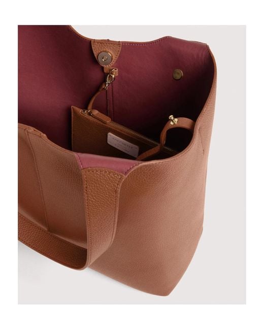 Coccinelle Brown C-Easy Large Shoulder Bag
