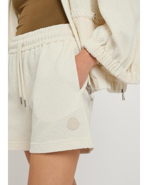 Moncler Natural Terry Shorts
