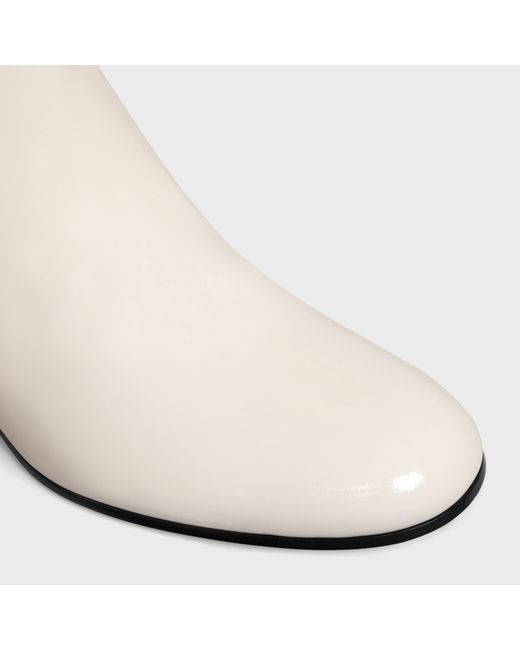 Céline White Les Bottes Triomphe High Boot