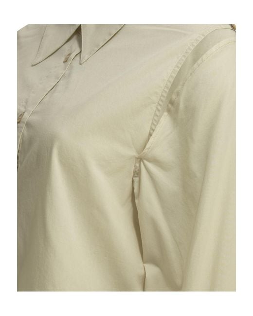 Our Legacy Natural Slip Relaxed Poplin Shirt