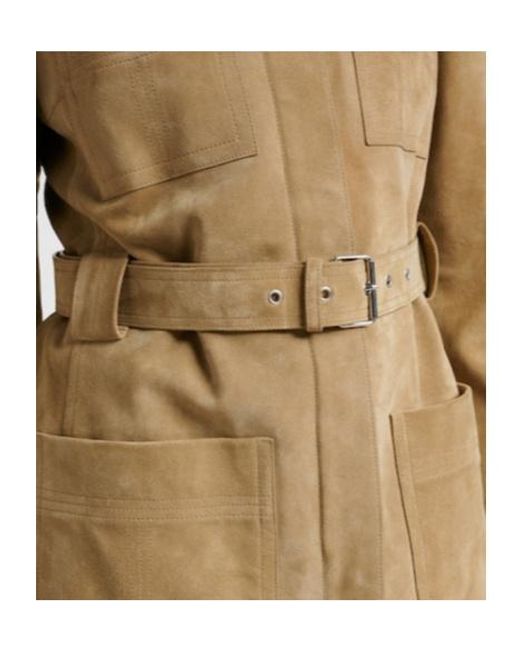 Tory Burch Natural Suede Jacket