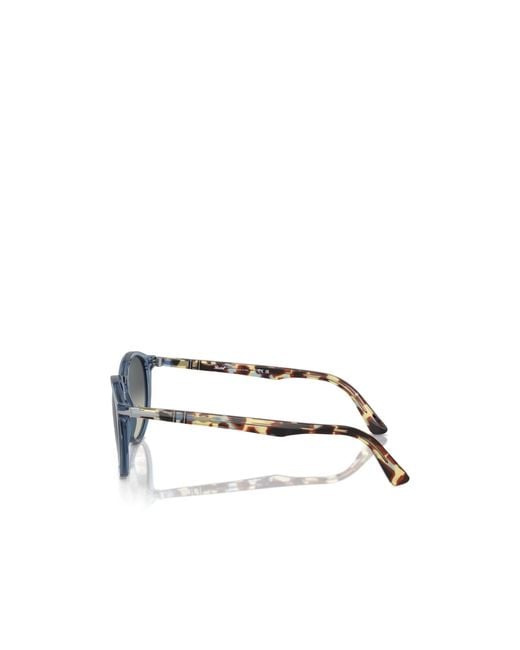 Persol Multicolor Round Frame Sunglasses for men