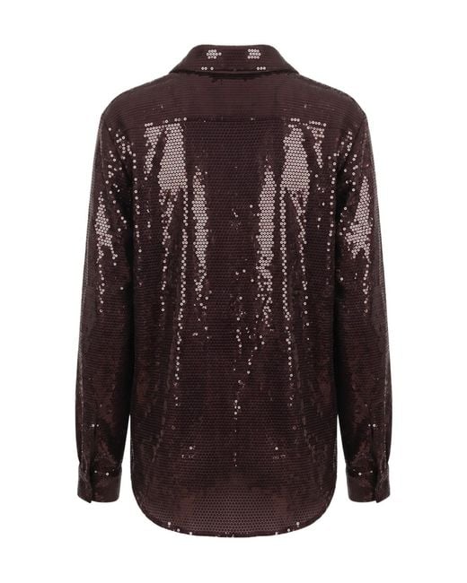 Alberta Ferretti Brown Long-Sleeve Casual Jacket