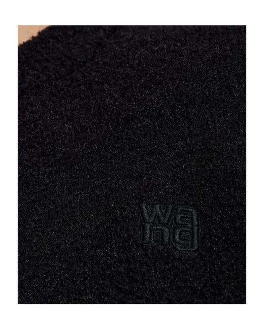Alexander Wang Blue Textured-Finish Jumper