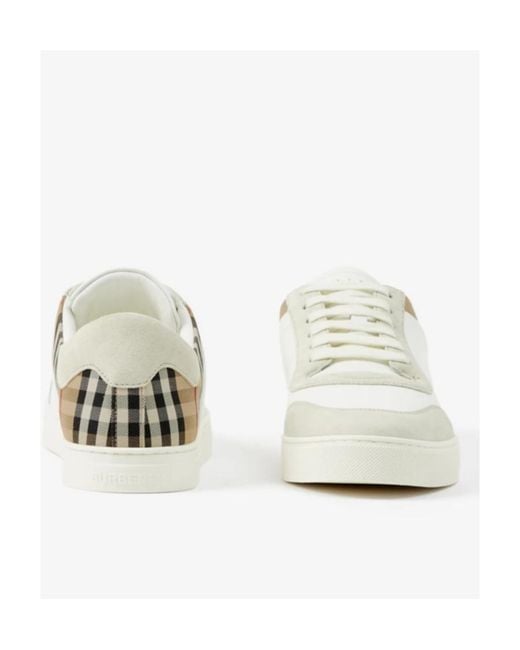 Burberry White Sneakers for men