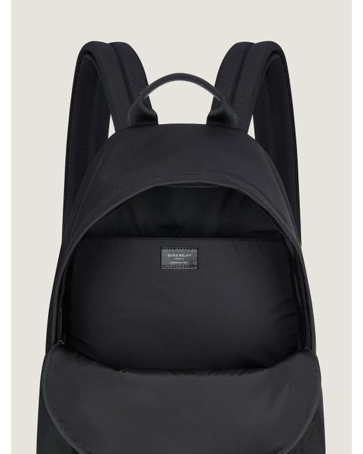Givenchy Black Essential U Zipped Backpack for men