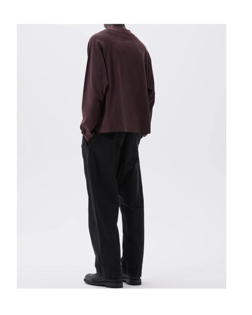 Margaret Howell Blue Mhl. Press Stud Trousers for men