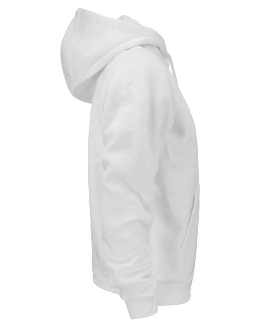Polo Ralph Lauren White Pony Embroidered Drawstring Hoodie