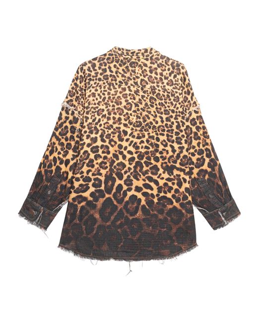 R13 Multicolor Long-Sleeved Shirt