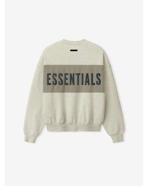 Fear Of God White Long-Sleeved Sweatshirt for men