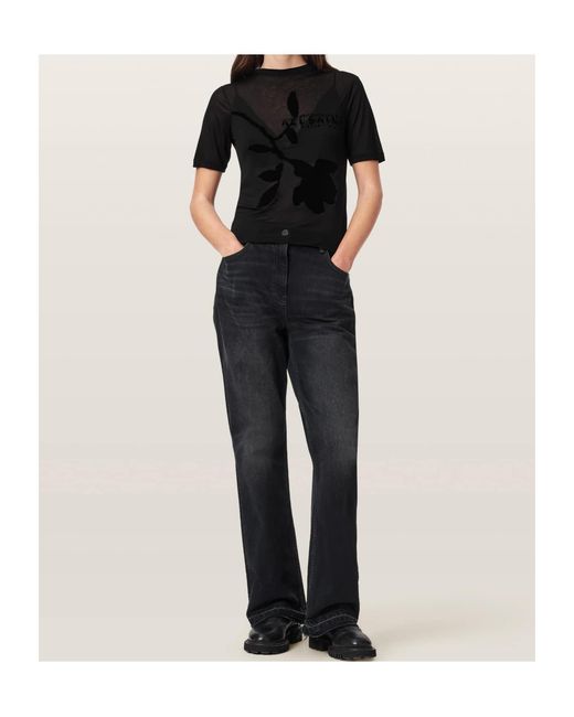 AllSaints Black Short-Sleeved T-Shirt