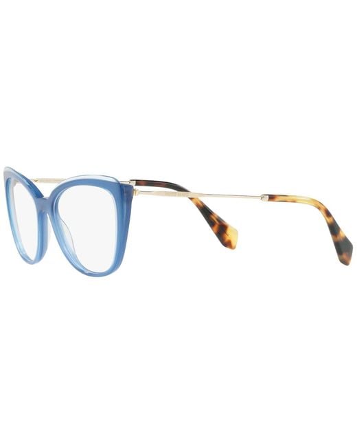 Miu Miu Blue Full-Frame Flat Mirror