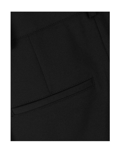 Veronica Beard Black Casual Pants With Belt Loops