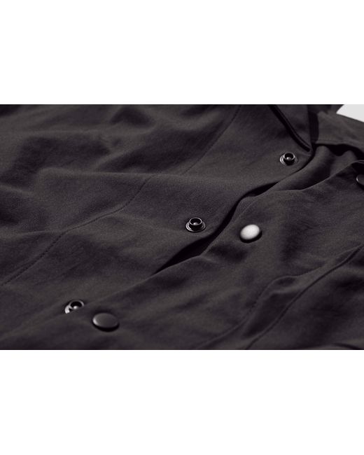 Norse Projects Gray Lapel Long-Sleeved Shirt for men