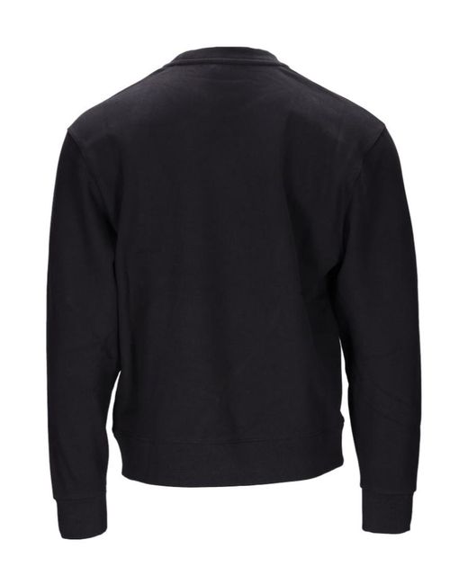 KENZO Blue Logo Printed Crewneck Sweatshirt for men