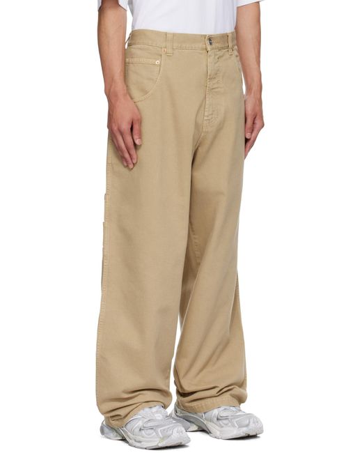 Vetements Natural Cotton Jeans