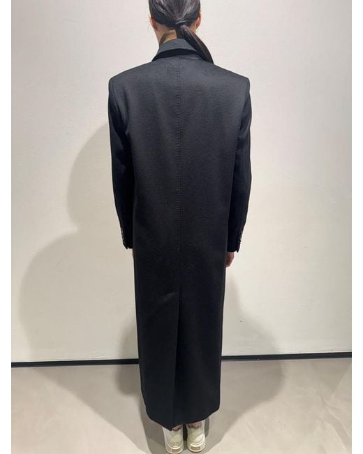 Max Mara Blue Long-Sleeved Coat