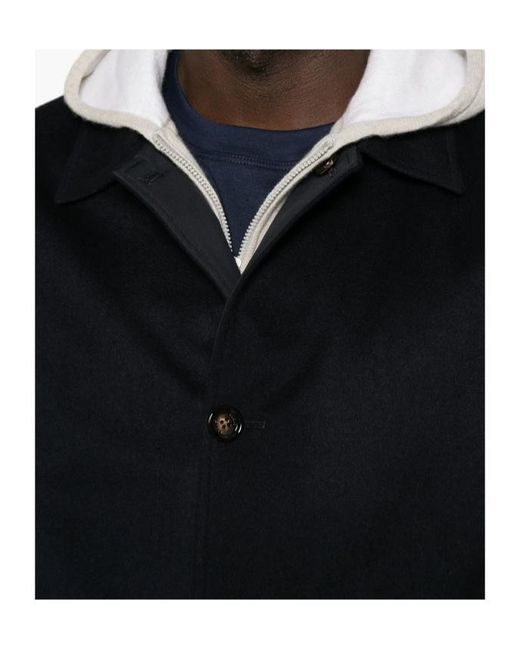 KIRED Blue Long-Sleeved Coat for men