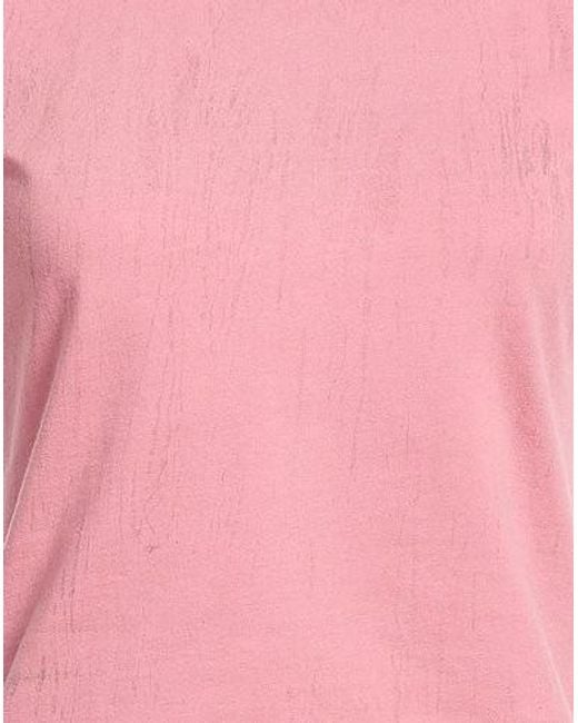 DIESEL Pink Two-Color Printed T-Shirt