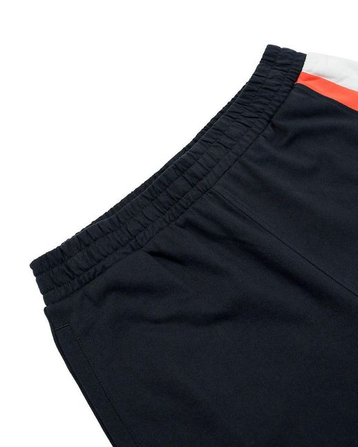 EA7 Black Logo Side Striped Sweatpants for men